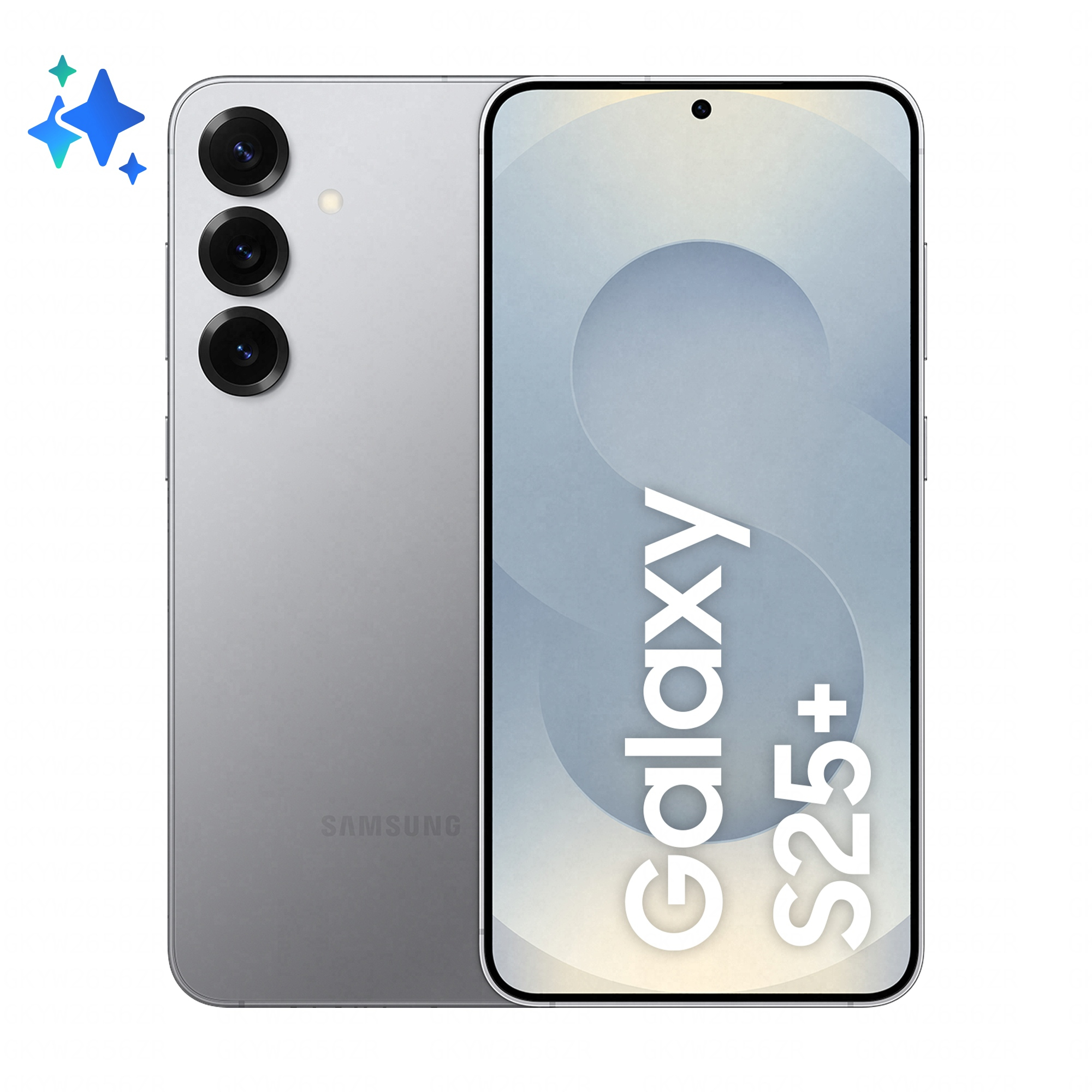 Samsung Galaxy S25+ 17 cm (6.7") Dual SIM Android 15 5G USB Type-C 12 GB 512 GB 4900 mAh Zilver (SM-S936BZSGEUE) thumbnail