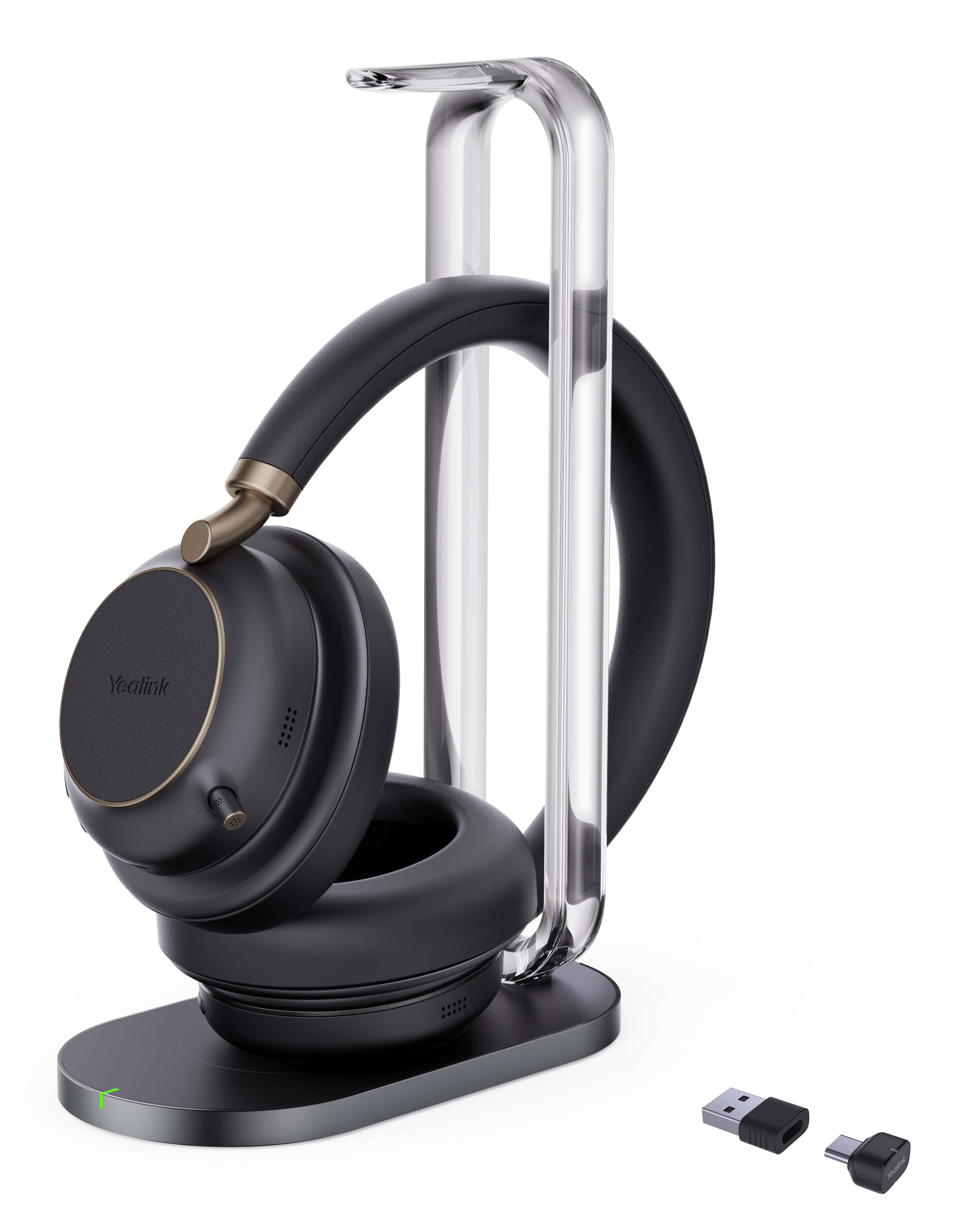 Yealink BH76 Plus met Oplaadstandaard Teams Zwart USB-C/A Headset (1208699) thumbnail