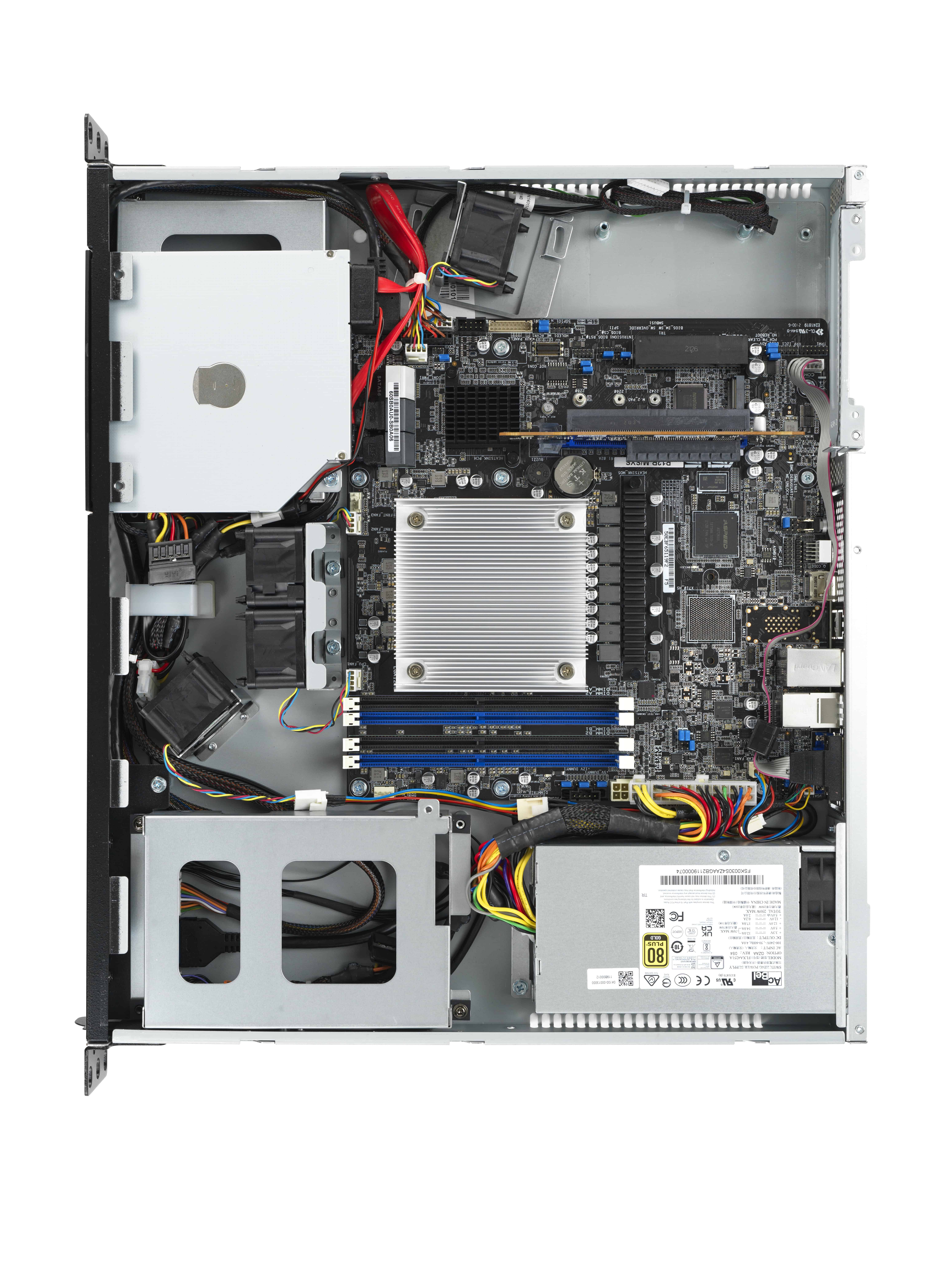 ASUS RS100-E11-PI2 Intel C252 LGA 1200 (Socket H5) Rack (1U) Zilver (90SF02P1-M00110) thumbnail