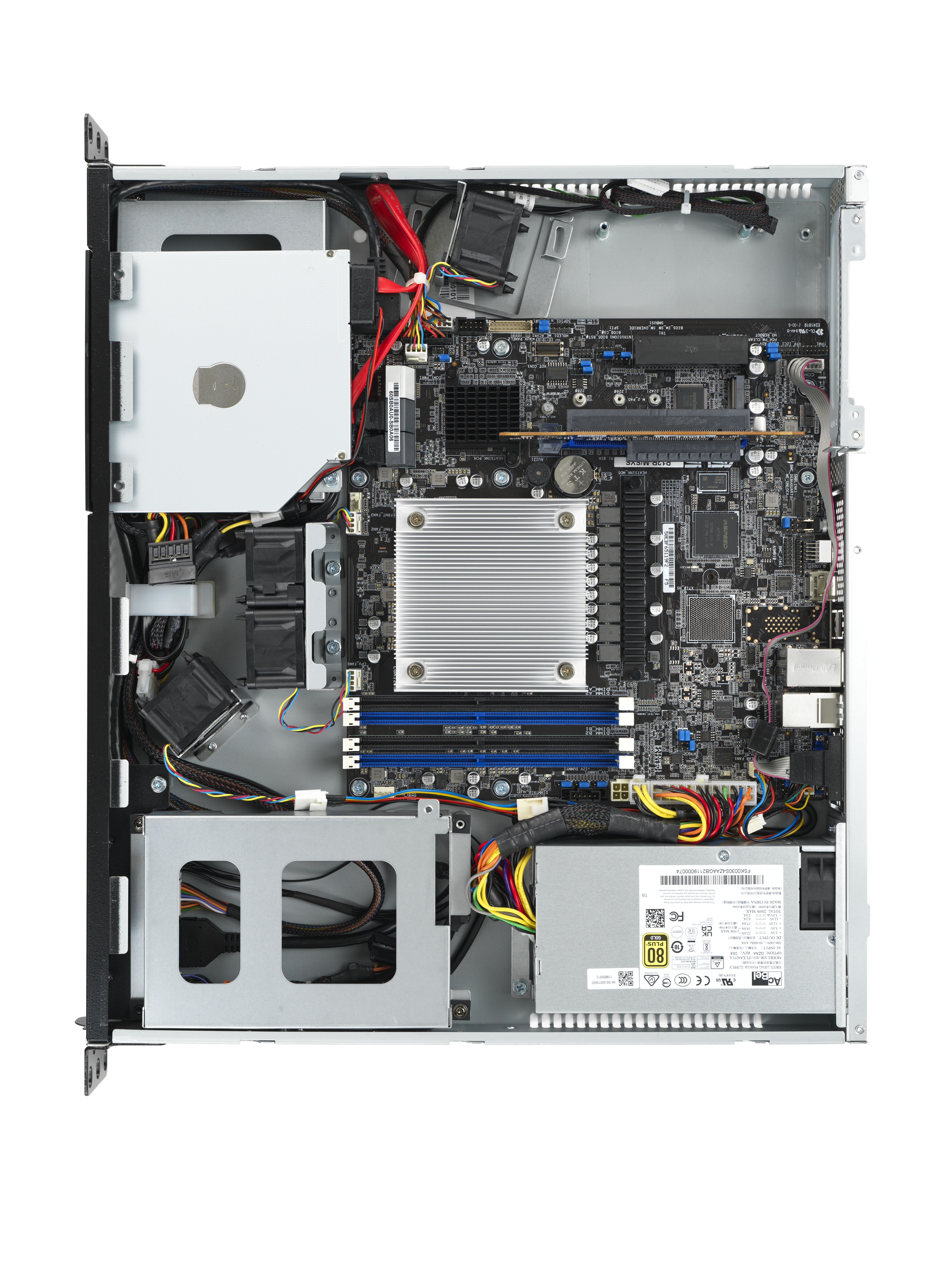 ASUS RS100-E11-PI2 Intel C252 LGA 1200 (Socket H5) Rack (1U) Zilver (90SF02P1-M00110) thumbnail