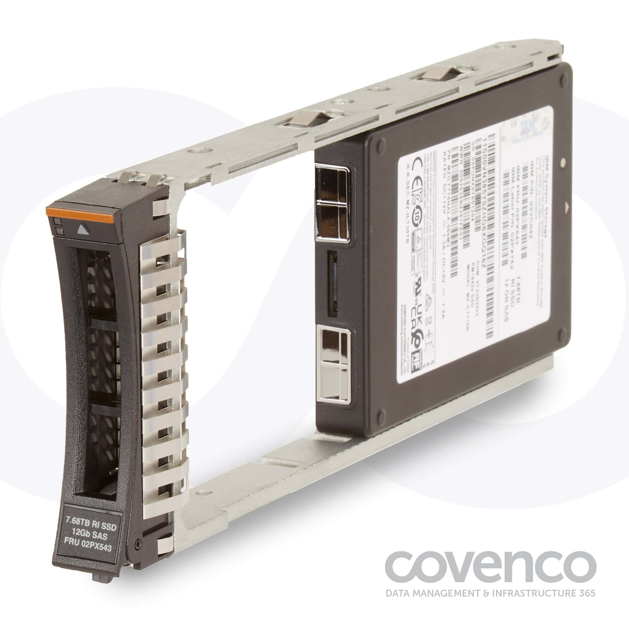 Lenovo 7.68TB 12Gb SAS 2.5inch Flash Drive (02PX543) thumbnail