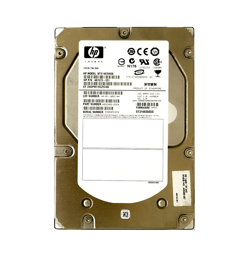 HP 146GB MSA2 3.5 Inch (480937-001-RFB) thumbnail