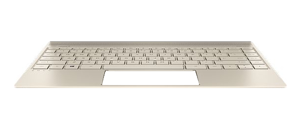 HP 928503-FL1 laptop reserve-onderdeel Behuizingsvoet + toetsenbord (928503-FL1) thumbnail