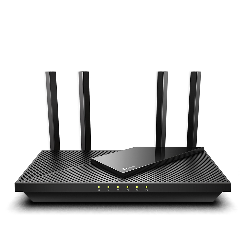 TP-Link Archer AX55 draadloze router Gigabit Ethernet Dual-band (2.4 GHz / 5 GHz) Zwart (ARCHER AX55(EU)) thumbnail