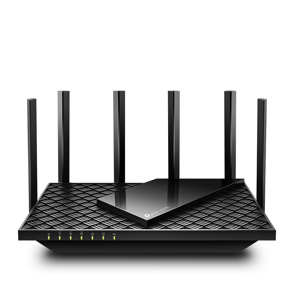 TP-Link Archer AXE75 draadloze router Gigabit Ethernet Tri-band (2,4 GHz / 5 GHz / 6 GHz) Zwart (ARCHER AXE75(EU)) thumbnail