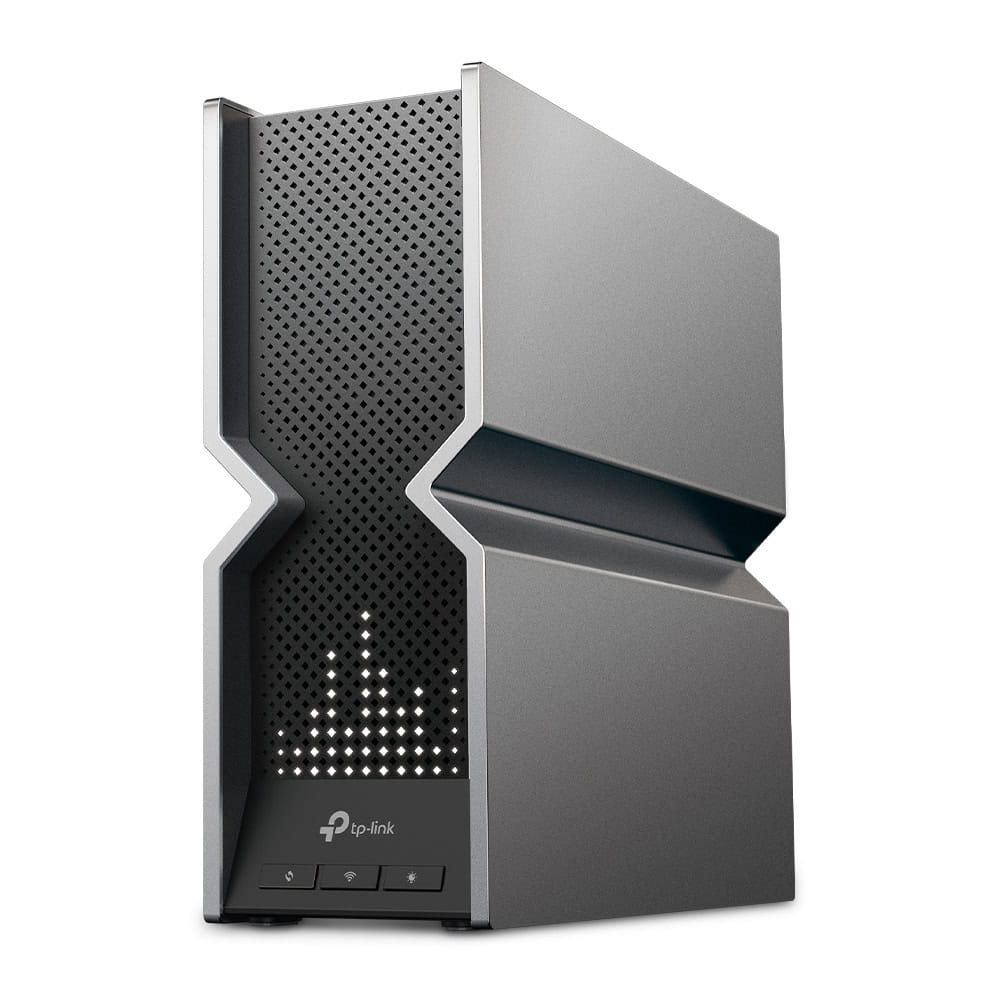 TP-Link Archer BE800 draadloze router Multi-Gigabit Ethernet Tri-band (2,4 GHz / 5 GHz / 6 GHz) Zwart, Roestvrijstaal (ARCHER BE800(EU)) thumbnail