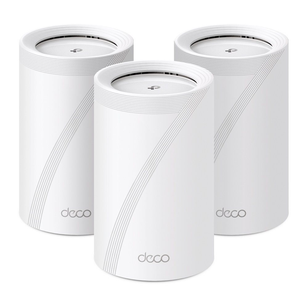 TP-Link Deco BE65 Tri-band (2,4 GHz / 5 GHz / 6 GHz) Wi-Fi 7 (802.11be) Wit 4 Intern (DECO BE65(3-PACK)(EU)) thumbnail