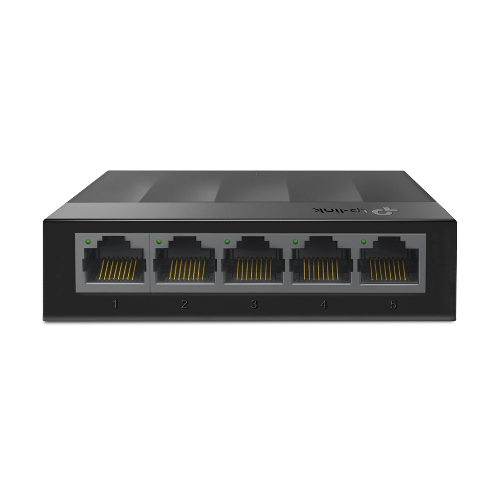 TP-Link LS1005G Unmanaged Gigabit Ethernet (10/100/1000) Zwart (LS1005G(UN)) thumbnail