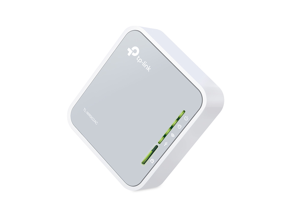 TP-Link TL-WR902AC draadloze router Fast Ethernet Dual-band (2.4 GHz / 5 GHz) 4G Wit (TL-WR902AC(EU)) thumbnail