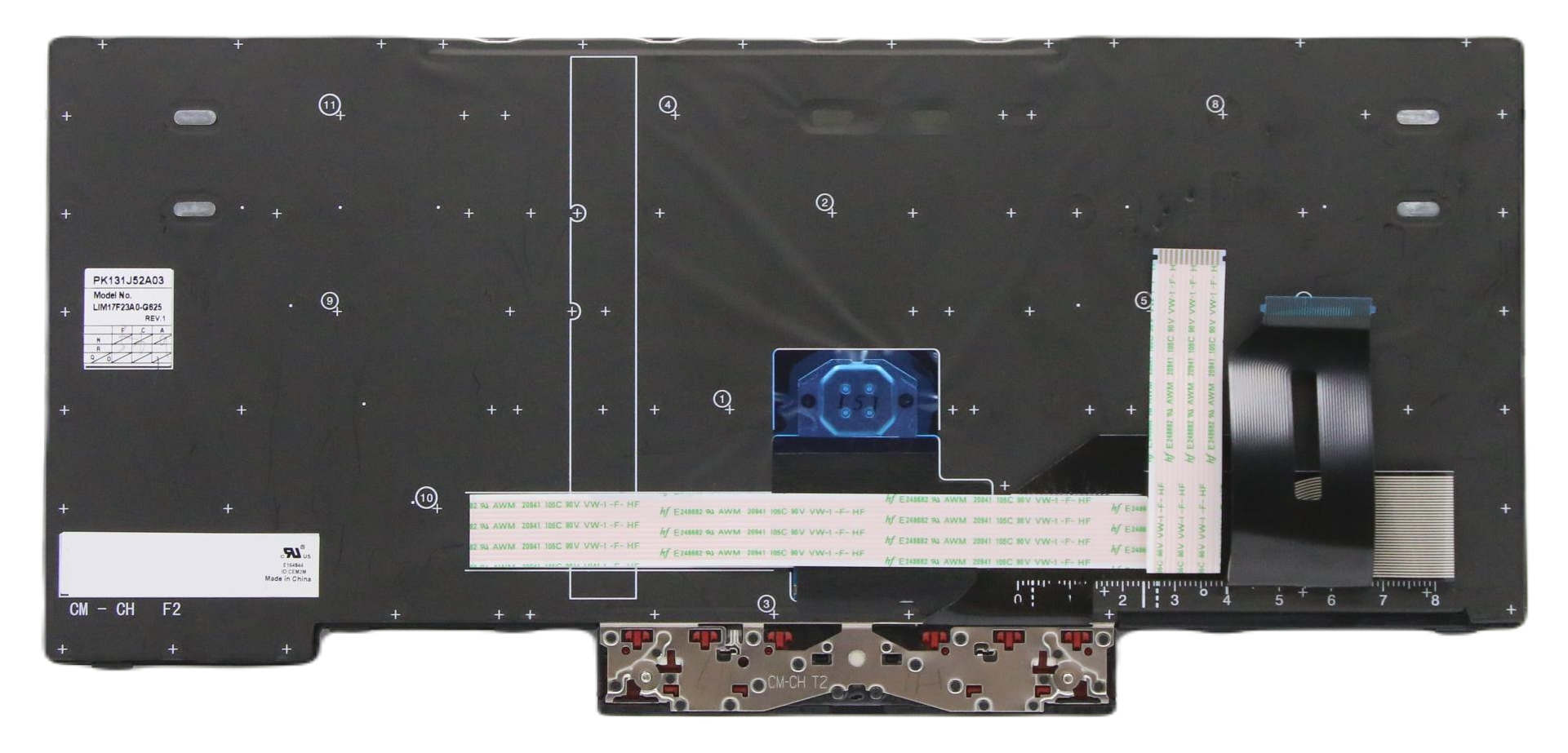Lenovo 5N20V44059 laptop reserve-onderdeel Toetsenbord (5N20V44059) thumbnail