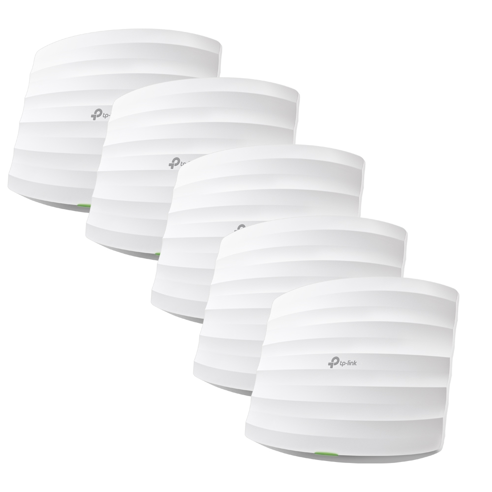 TP-Link Omada EAP245(5-PACK) draadloos toegangspunt (WAP) 1750 Mbit/s Wit Power over Ethernet (PoE) (EAP245(5-PACK)(EU)) thumbnail