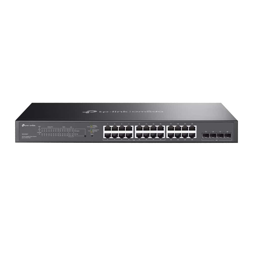 TP-Link Omada SG2428LP netwerk-switch Managed L2/L2+ Gigabit Ethernet (10/100/1000) Power over Ethernet (PoE) Grijs (SG2428LP(UN)) thumbnail