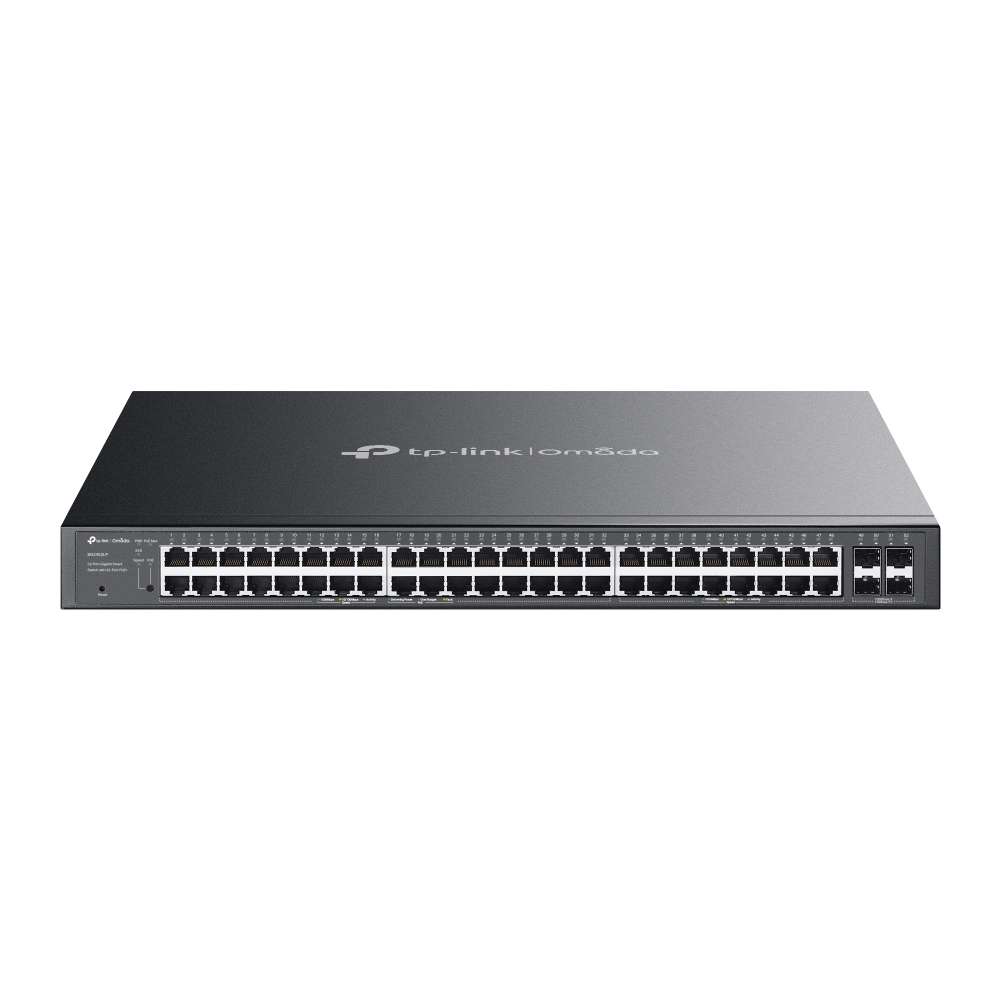 TP-Link Omada SG2452LP netwerk-switch Managed L2/L2+ Gigabit Ethernet (10/100/1000) Power over Ethernet (PoE) 1U Zwart (SG2452LP(UN)) thumbnail TP-Link Omada SG2452LP netwerk-switch Managed L2/L2+ Gigabit Ethernet (10/100/1000) Power over Ethernet (PoE) 1U Zwart (SG2452LP(UN)) thumbnail