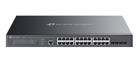 TP-Link Omada SG3428XMPP netwerk-switch Managed L2+ Gigabit Ethernet (10/100/1000) Power over Ethernet (PoE) 1U Zwart (SG3428XMPP(UN)) thumbnail