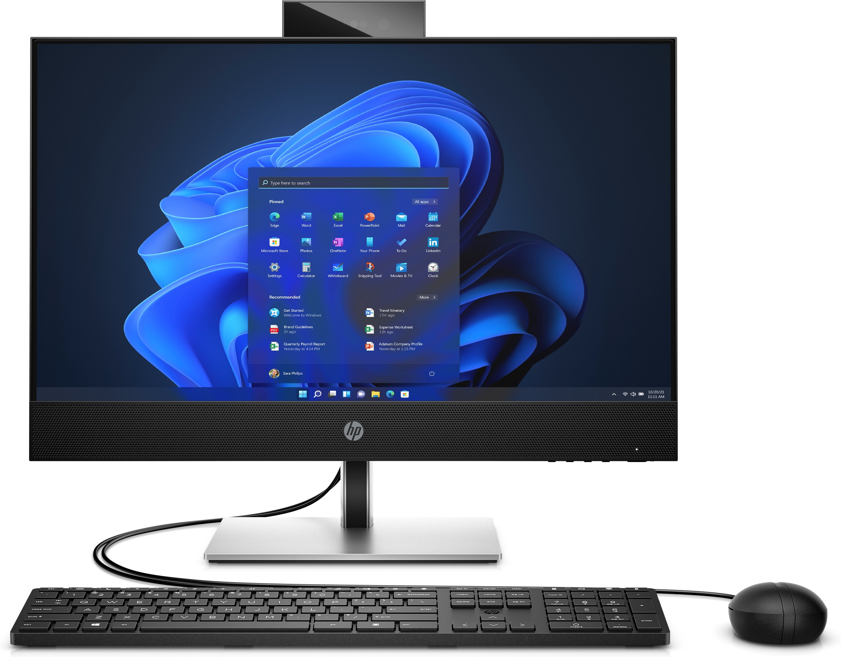 HP ProOne 440 G9 Intel® Core™ i5 i5-13500T 60,5 cm (23.8") 1920 x 1080 Pixels Touchscreen Alles-in-één-pc 16 GB DDR4-SDRAM 256 GB SSD Windows 11 Pro Wi-Fi 6E (802.11ax) Zwart (997P0ET#ABH) thumbnail