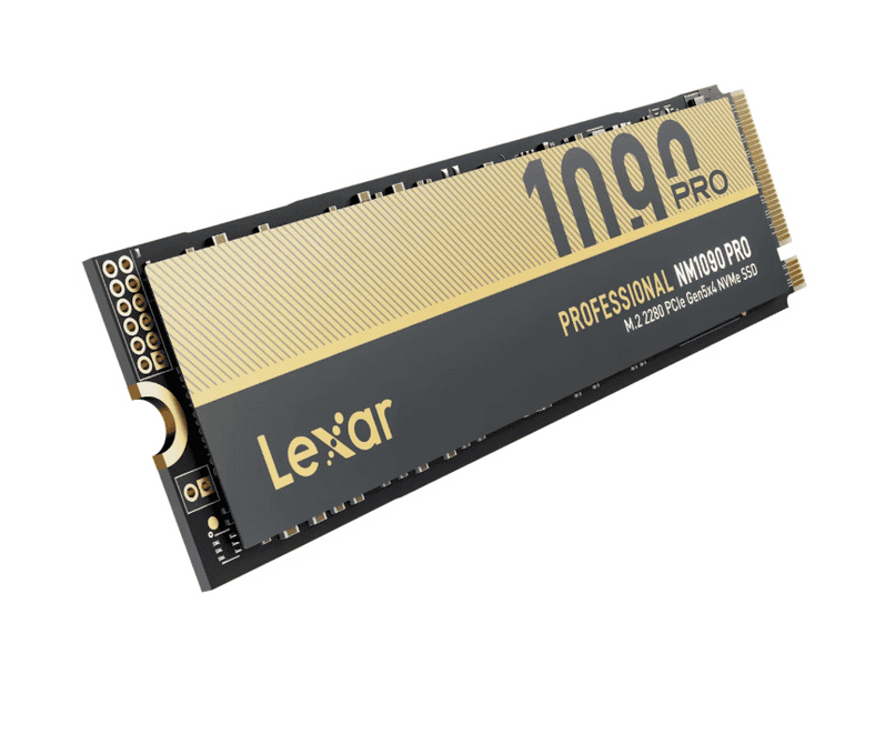 Lexar SSD NM1090 4TB High Speed PCIe Gen5 with 4 Lanes M.2 NVMe up to 14000 MB/s readand 13000 MB/s write (LNM109P004T-RNNNG) thumbnail