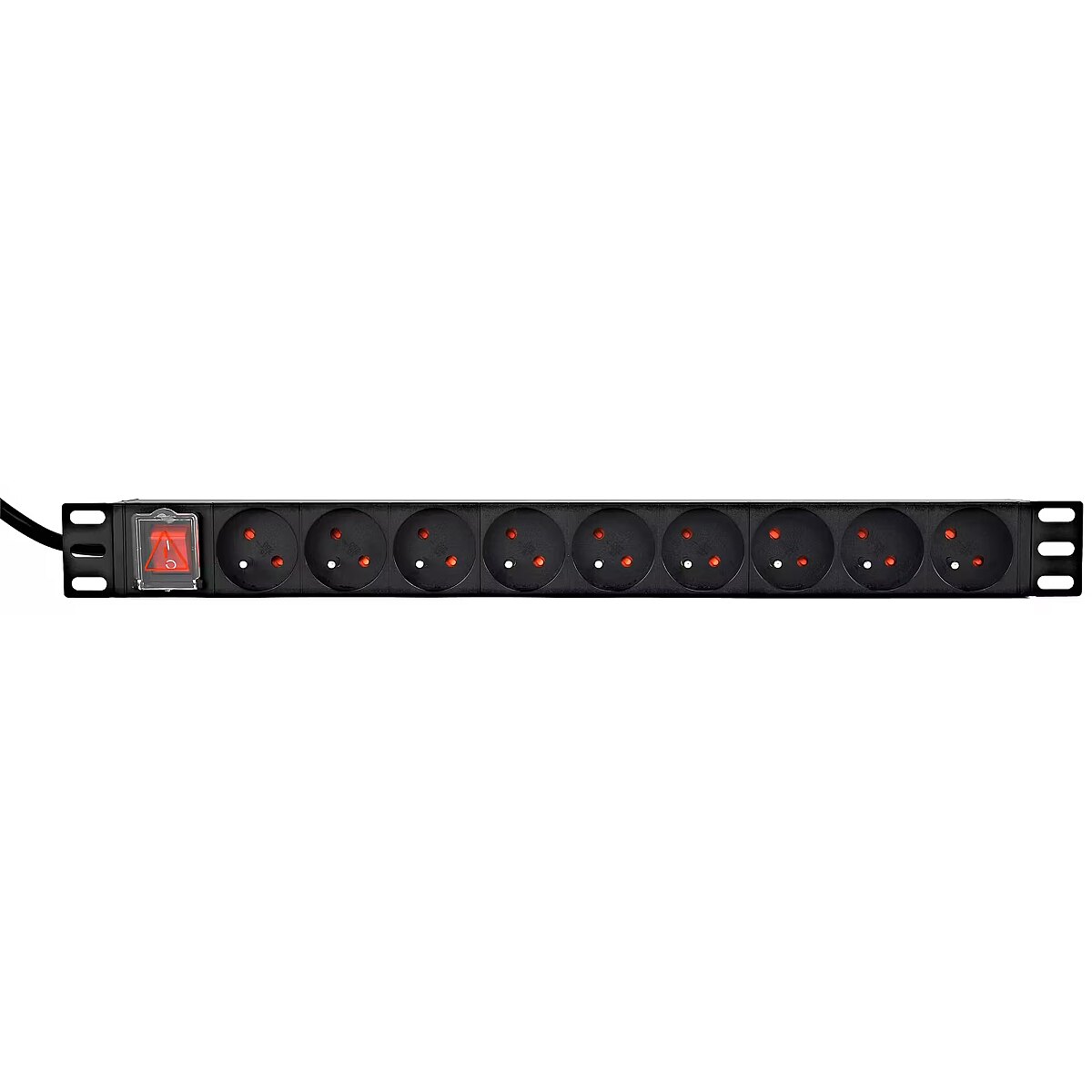 gembird Stromverteiler PDU 9 Französ. Anschlüsse 2m Kabel (EG-PDU-9F2F) thumbnail