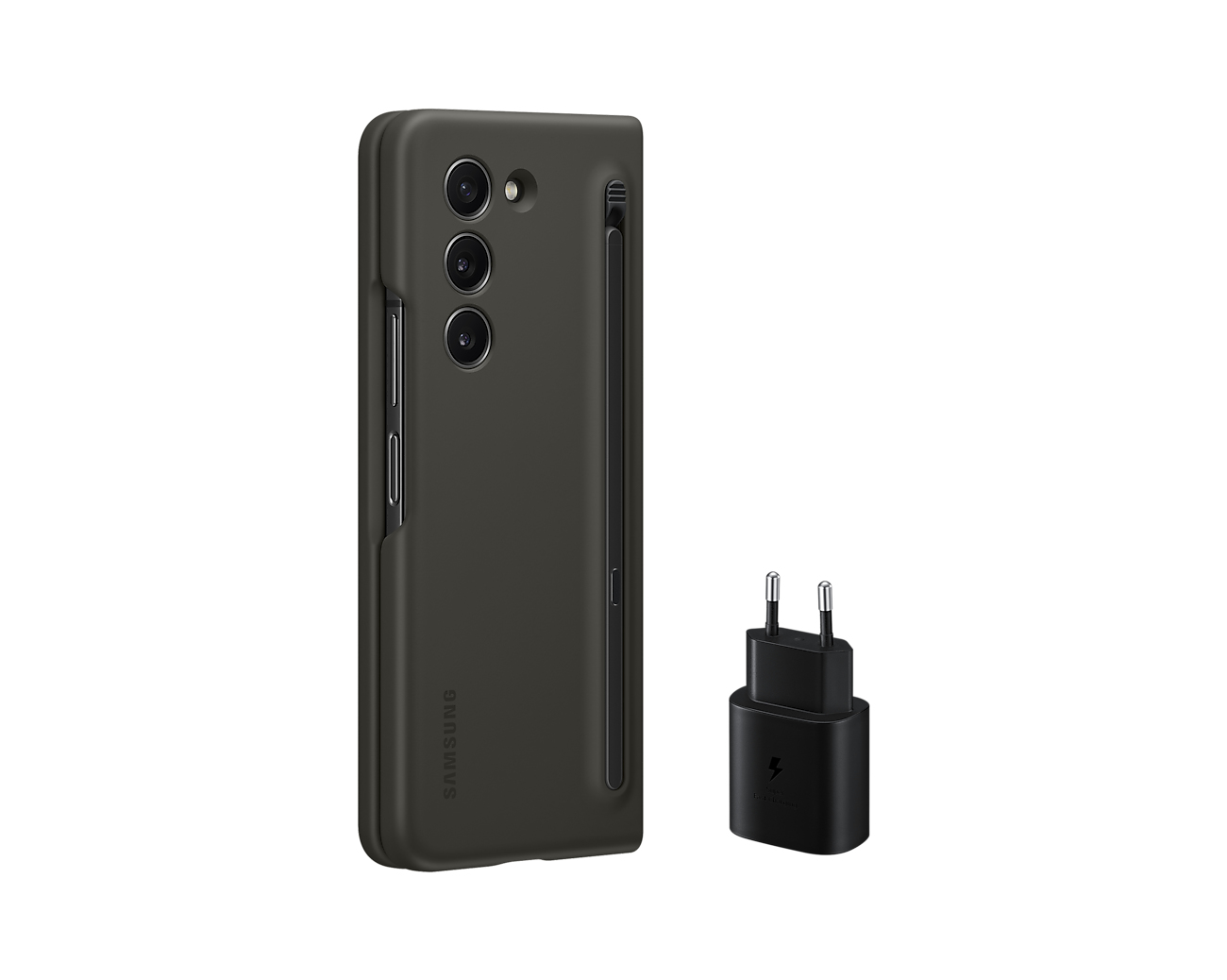 Samsung EF-OF94KKBEGWW mobiele telefoon behuizingen 19,3 cm (7.6) Hoes Grafiet (EF-OF94KKBEGWW) thumbnail