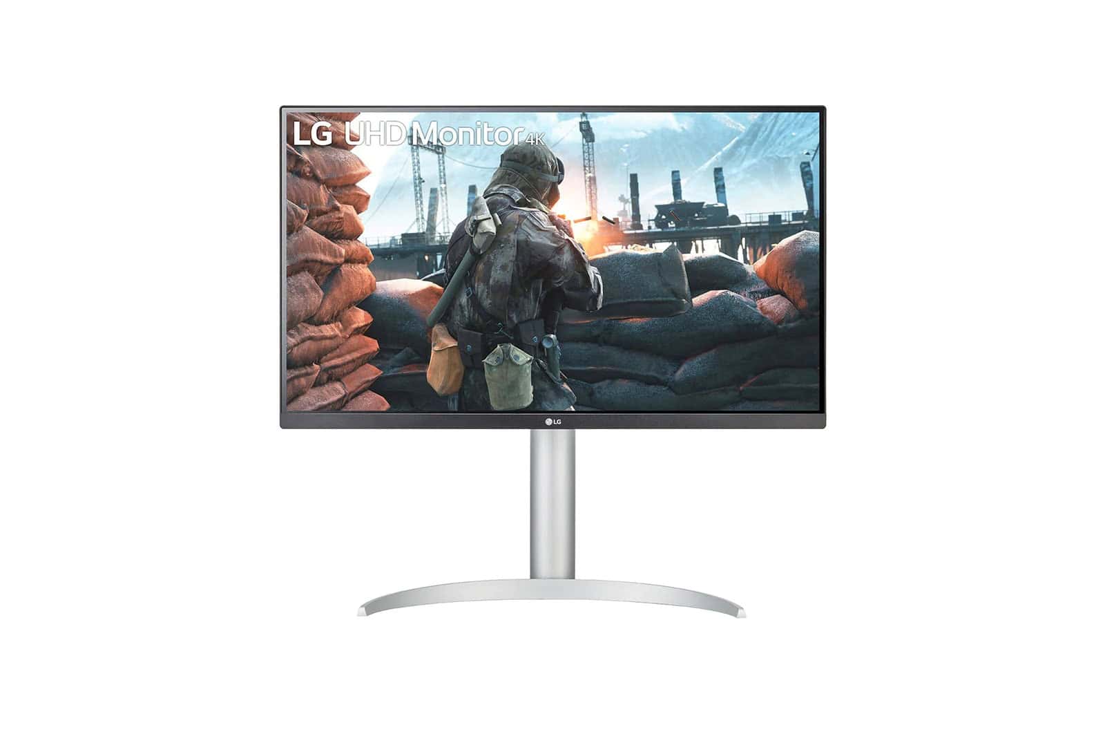 LG 27UP650P-W computer monitor 68,6 cm (27) 3840 x 2160 Pixels 4K Ultra HD LED Zilver (27UP650P-W) thumbnail