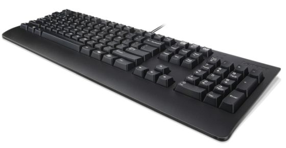 Lenovo 4X30M86918 toetsenbord USB QWERTY Amerikaans Engels Zwart (4X30M86918) thumbnail