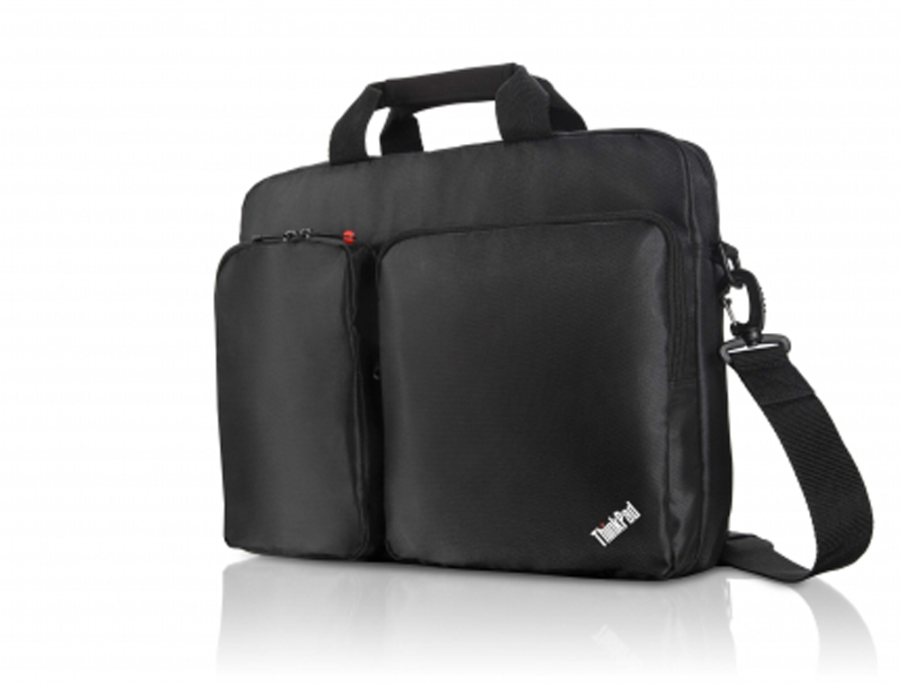 Lenovo 4X40H57287 laptoptas 35,8 cm (14.1") Aktetas Zwart (4X40H57287) thumbnail