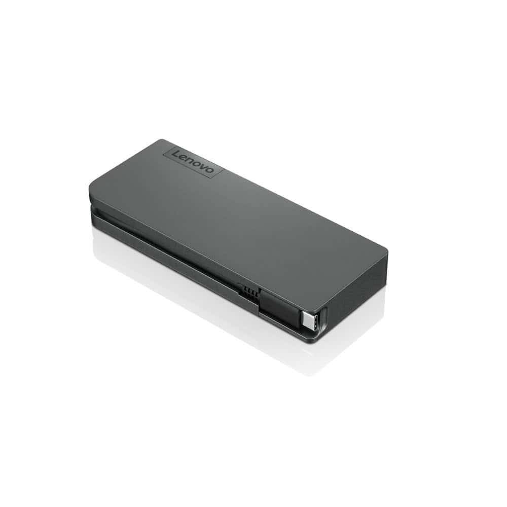 Lenovo 4X90S92381 laptop dock & poortreplicator Bedraad USB 3.2 Gen 1 (3.1 Gen 1) Type-C Grijs (4X90S92381) thumbnail