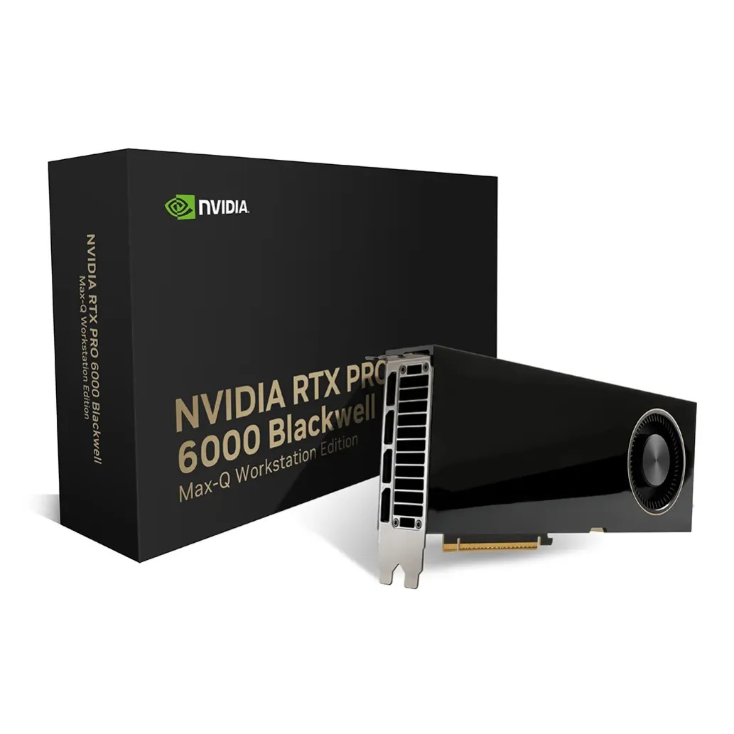 PNY Quadro RTX PRO 6000 PNY Blackwell Max 96GB GDDR7 (SmallBox) (VCNRTXPRO6000MQ-SB) thumbnail
