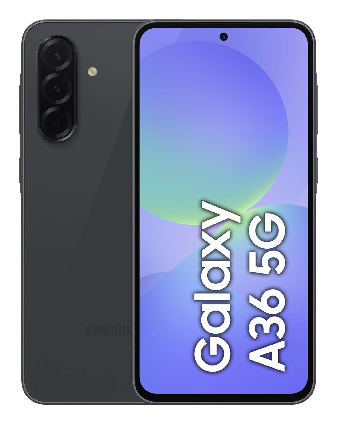 Samsung Galaxy A36 17 cm (6.7) Dual SIM Android 15 5G USB Type-C 8 GB 256 GB 5000 mAh Zwart (SM-A366BZKGEUE) thumbnail