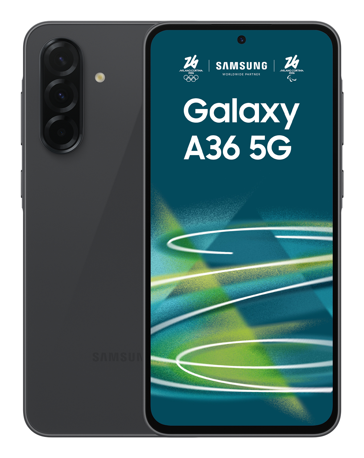 Samsung Galaxy A36 5G 17 cm (6.7") Dual SIM Android 15 USB Type-C 8 GB 256 GB 5000 mAh Zwart (SM-A366BZKGEUE) thumbnail