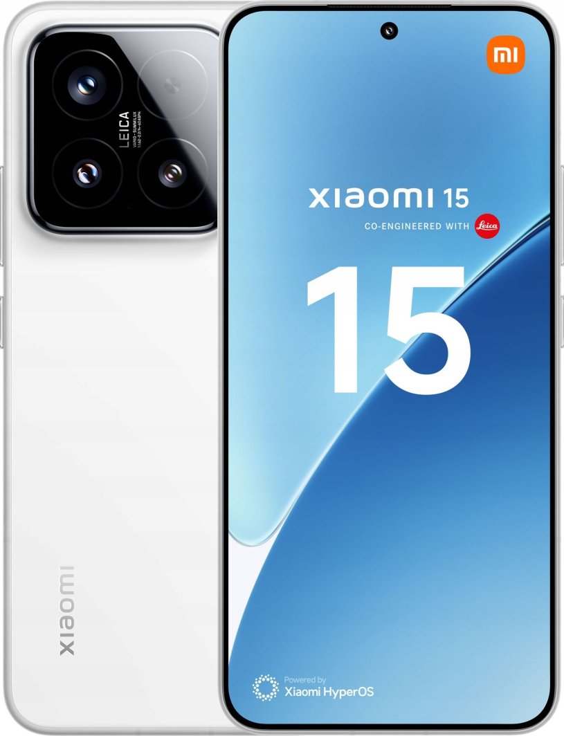 Xiaomi 15 512GB Weiß 16,15cm (6,36) AMOLED Display, Android 15, 50MP Triple-Kamera (MZB0IU5EU) thumbnail