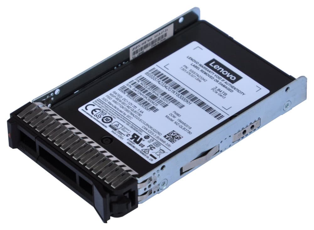 Lenovo PM983 2.5" 3,84 TB U.2 NVMe V-NAND (4XB7A10176) thumbnail