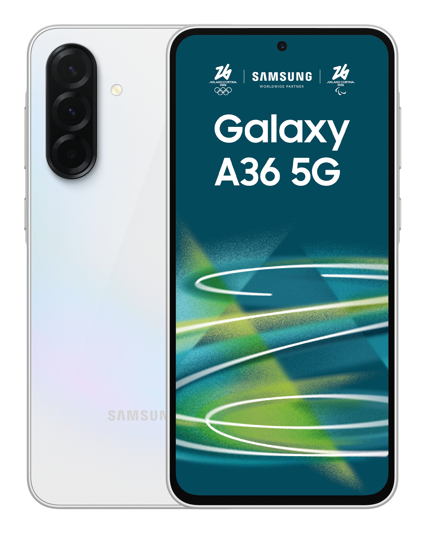 Samsung Galaxy A36 5G 17 cm (6.7") Dual SIM Android 15 USB Type-C 6 GB 128 GB 5000 mAh Wit (SM-A366BZABEUE) thumbnail