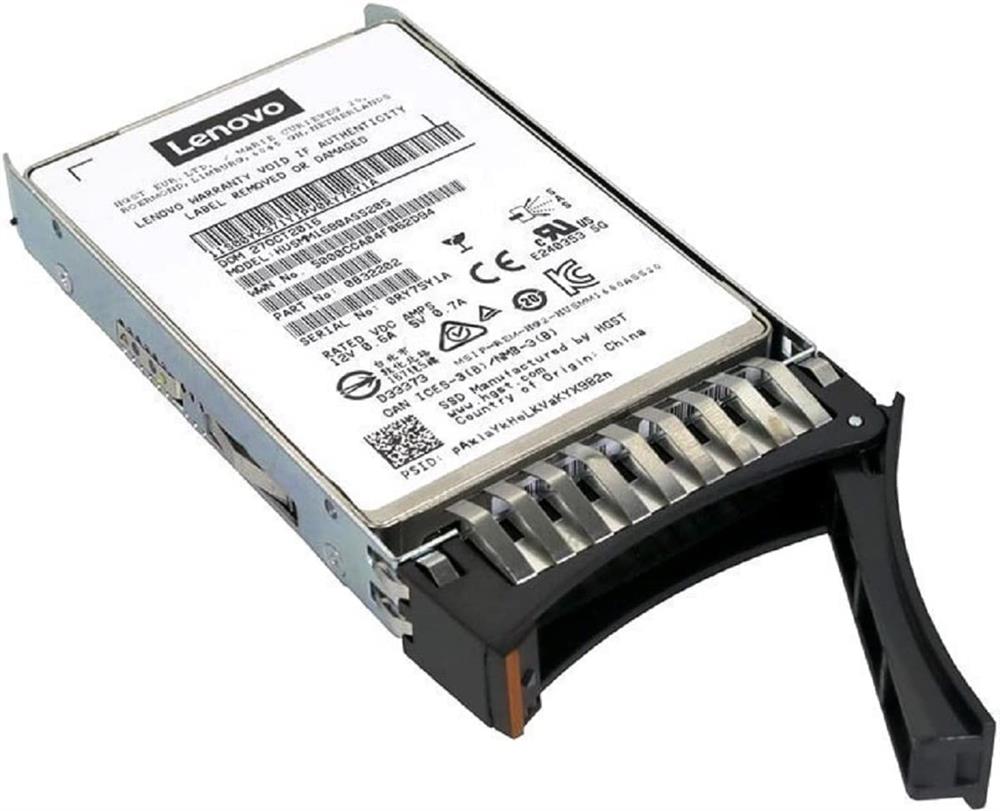 Lenovo 2,5 Zoll SSD 960GB SAS 12G 1DWD Hot Swap für DE Serie (4XB7A74948) thumbnail