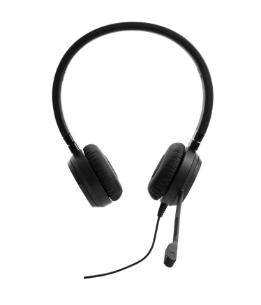 Lenovo Pro Wired Stereo VOIP Headset Bedraad Hoofdband Kantoor/callcenter Zwart (4XD0S92991) thumbnail