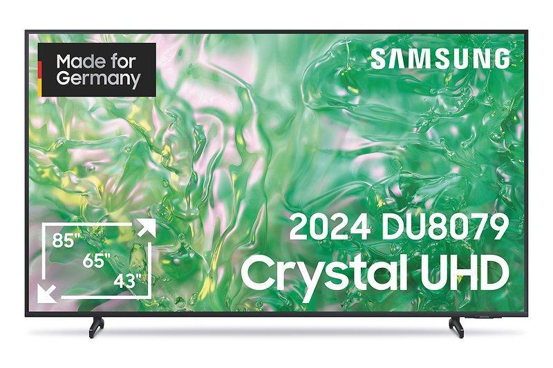 Samsung GU43DU8079U 109,2 cm (43") 4K Ultra HD Smart TV Wifi Zwart (GU43DU8079UXZG) thumbnail
