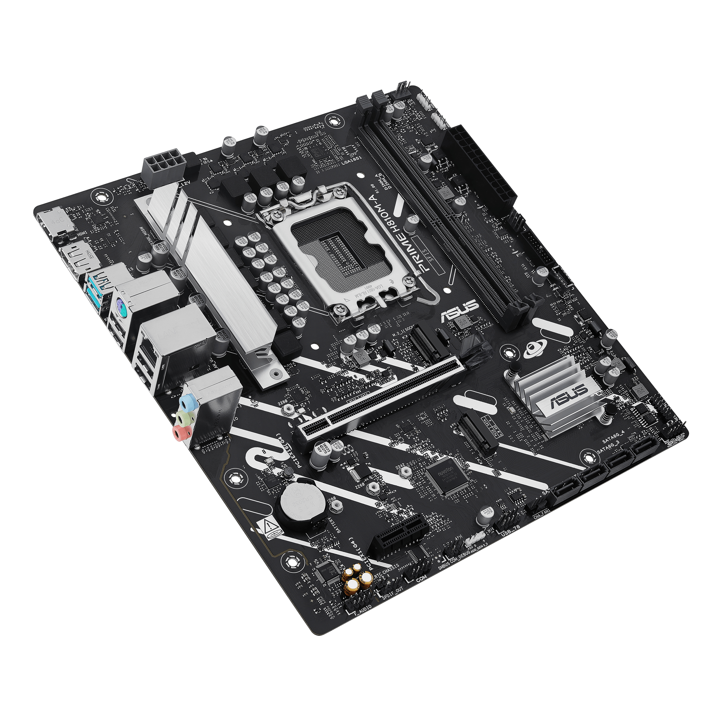 ASUS PRIME H810M-A-CSM Intel H810 LGA 1851 (Socket V1) micro ATX (PRIME H810M-A-CSM) thumbnail