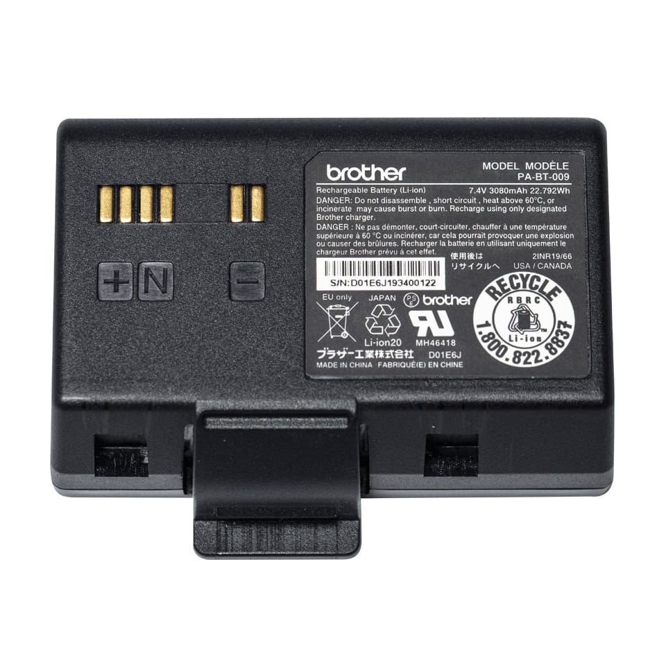 Brother PABT009 Batterij/Accu 1 stuk(s) (PA-BT-009) thumbnail
