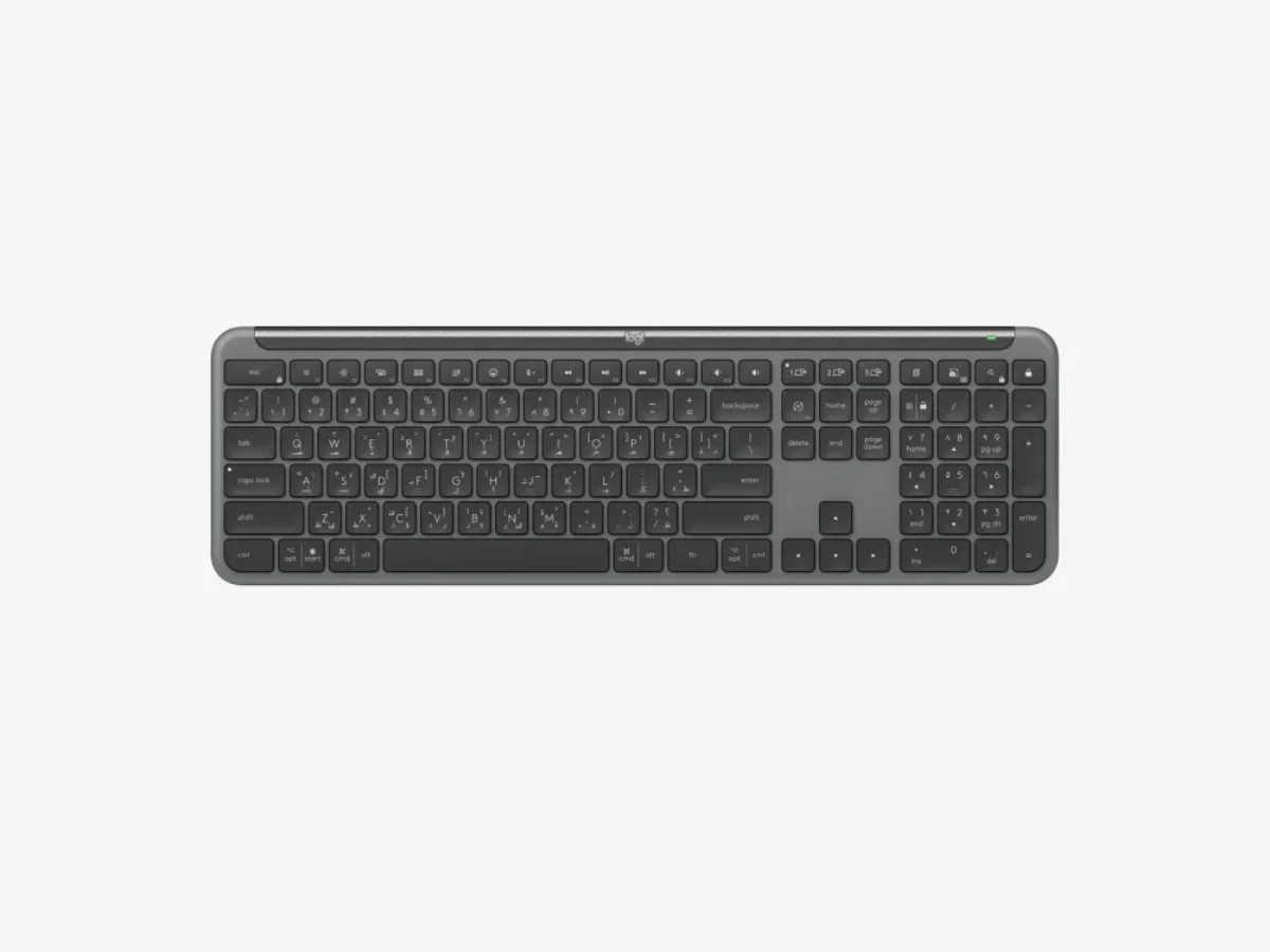 Logitech KEYB-OFFWHITE-FRA-CENTRAL-419 WAVE KEYS (920-012406) thumbnail
