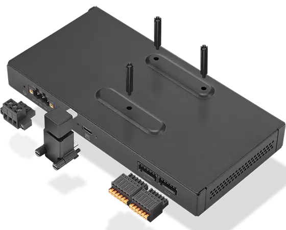 Lenovo 4XH1C95567 laptop dock & poortreplicator Bedraad USB 3.2 Gen 1 (3.1 Gen 1) Type-C Zwart (4XH1C95567) thumbnail