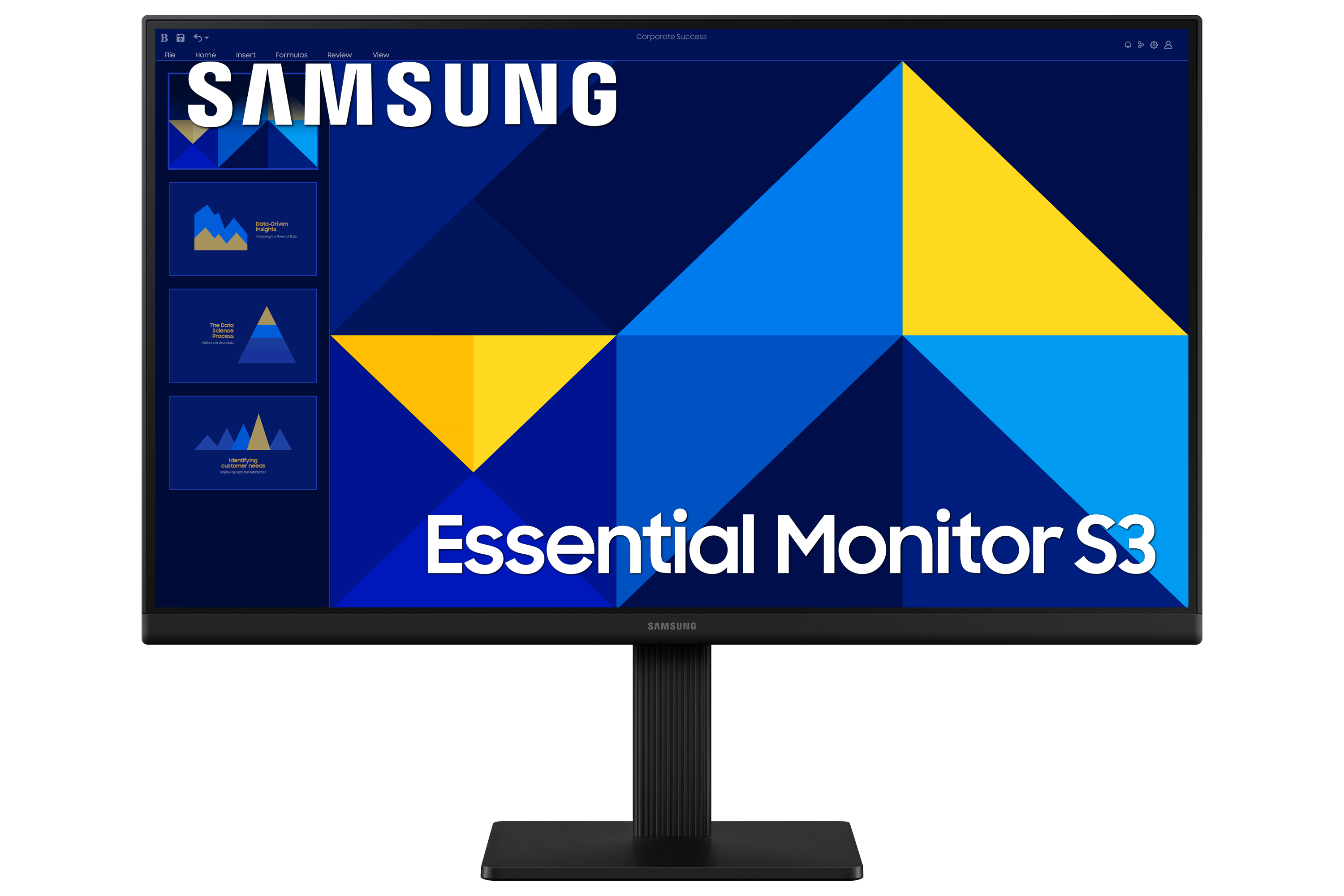 Samsung S22D300GAU computer monitor 55,9 cm (22) 1920 x 1080 Pixels Full HD LCD Zwart (LS22D300GAUXEN) thumbnail