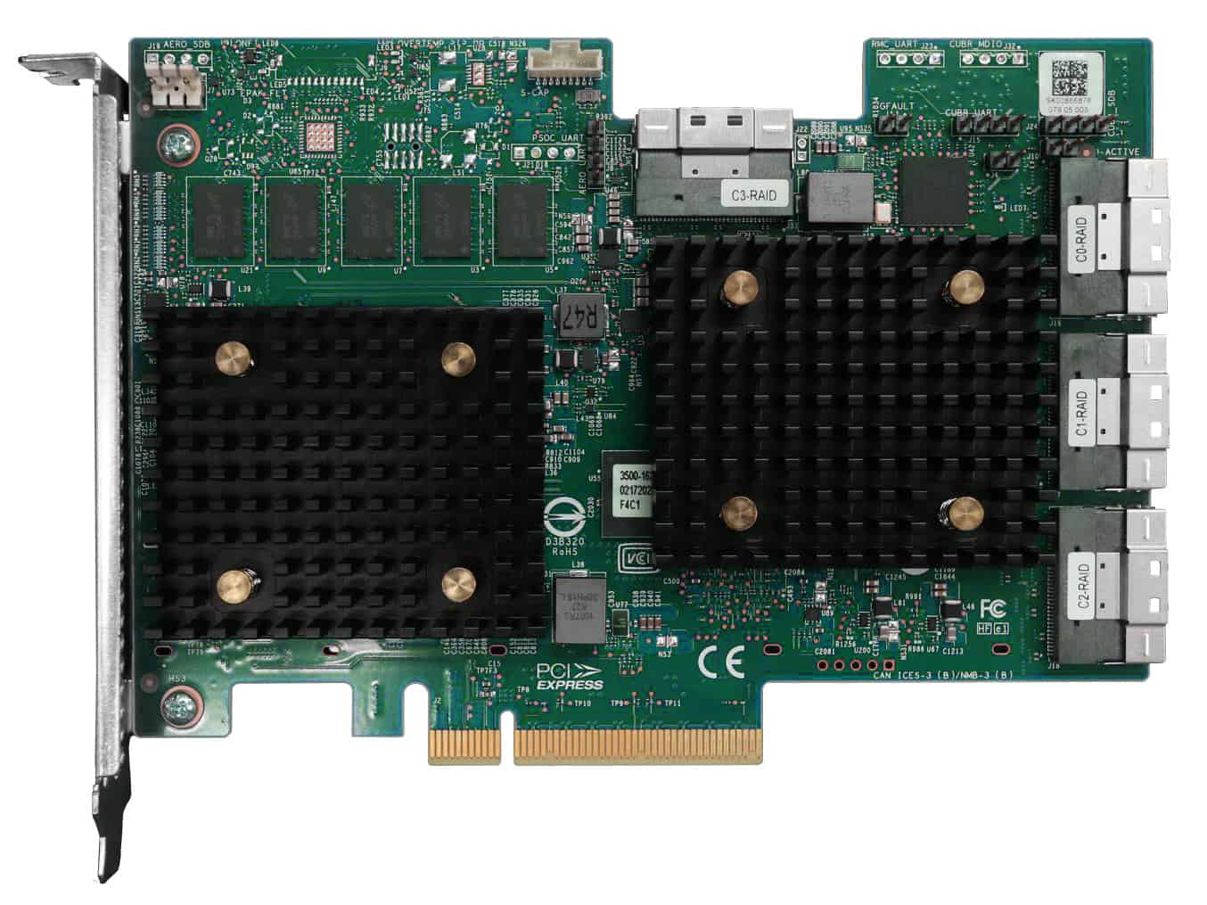 Lenovo 4Y37A09733 RAID controller PCI Express x8 4.0 12 Gbit/s (4Y37A09733) thumbnail