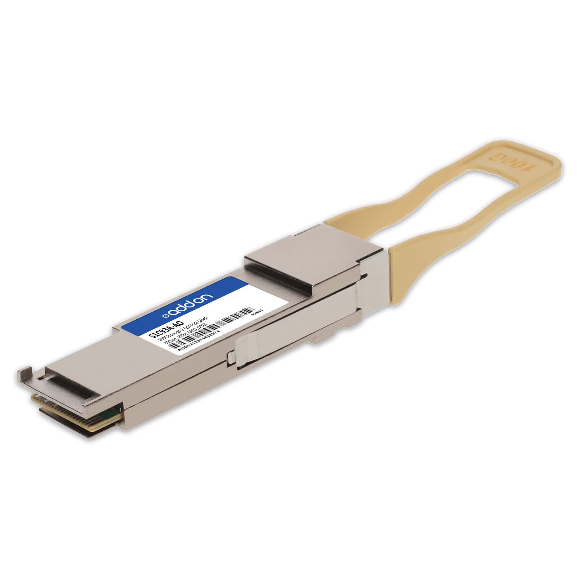 HPE ANW 100G SR2 MPO QSFP28 100m MMF Transceiver      S1C93A (S1C93A) thumbnail