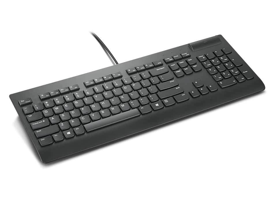 Lenovo 4Y41B69357 toetsenbord USB QWERTY Amerikaans Engels Zwart (4Y41B69357) thumbnail