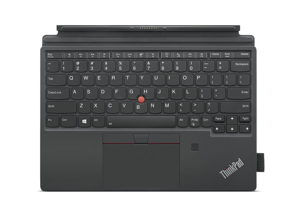 Lenovo 4Y41C14229 toetsenbord voor mobiel apparaat Zwart Pogo Pin QWERTY Amerikaans Engels (4Y41C14229) thumbnail