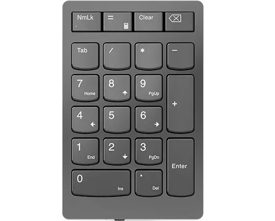 Lenovo 4Y41C33791 numeriek toetsenbord Universeel RF Draadloos Grijs (4Y41C33791) thumbnail