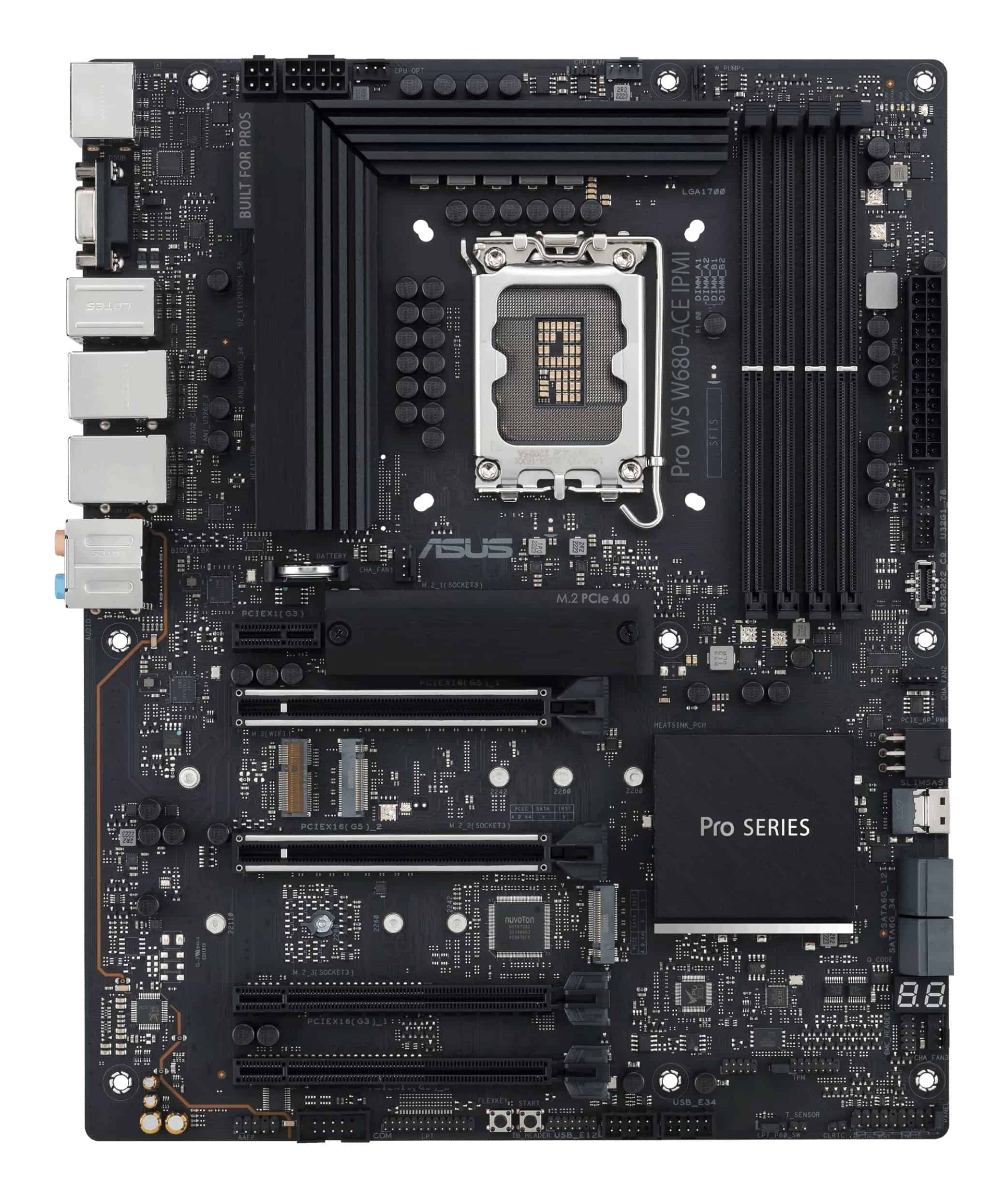 ASUS PRO WS W680-ACE IPMI Intel W680 LGA 1700 ATX (90MB1DN0-M0EAY0) thumbnail