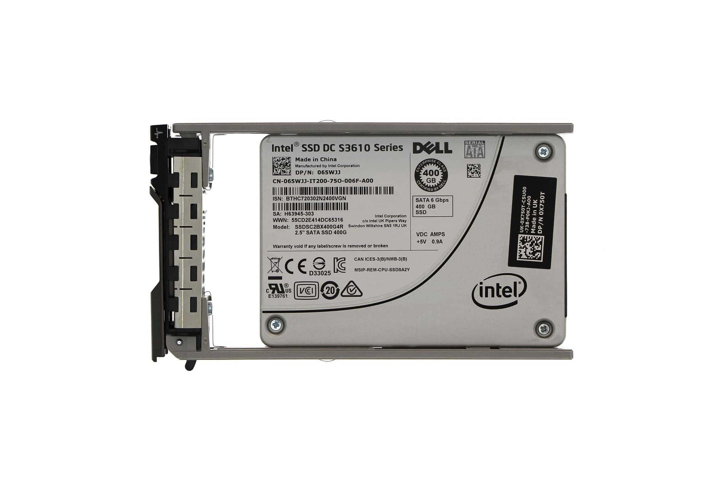 Dell 400GB SSD 2.5 SATA 6G MLC (65WJJ-7JC8P-RFB) thumbnail