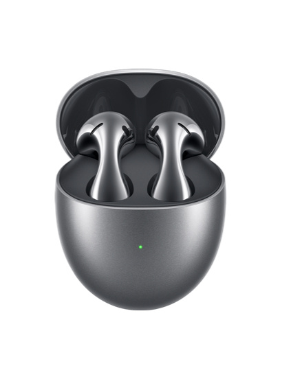 Huawei FreeBuds 5 Headset Draadloos In-ear Oproepen/muziek Bluetooth Zilver (55036454) thumbnail