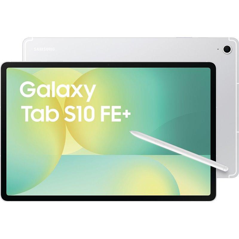 Samsung Galaxy Tab S10 FE+ Silver 13,1 WQXGA+ Display / Octa-Cora / 8GB RAM / 128GB Speicher / Android / inkl. S-Pen (SM-X620NZSREUB) thumbnail