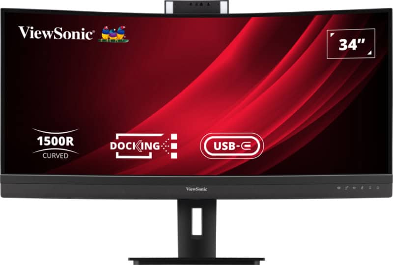 Viewsonic VG3457CV LED display 86,4 cm (34) 3440 x 1440 Pixels UltraWide Quad HD Zwart (VG3457CV) thumbnail